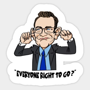 Everyone Right To Go? Sticker